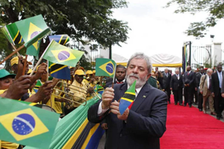 Presidente Lula visita África: Brasil disputa mercado da região com a China (Ricardo Stuckert/PR)