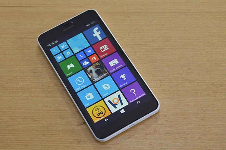 Smartphone Lumia 640 XL, da Microsoft (EXAME.com)