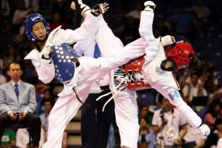 
	Taekwondo no Pan de Guadalajara: Lima recebeu 31 votos entre os 41 poss&iacute;veis para sediar os jogos de 2019
 (Scott Heavey/Getty Images)
