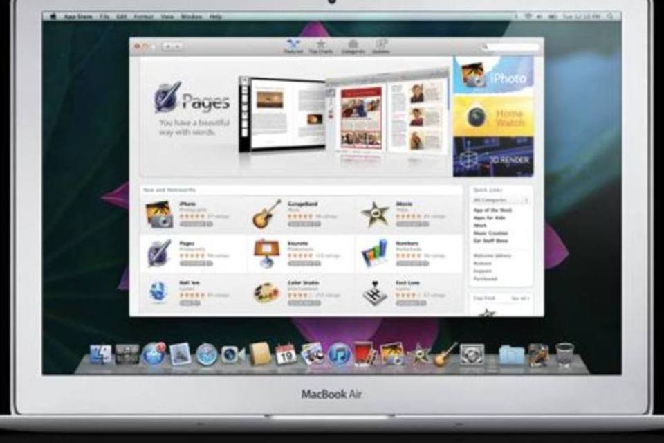 Loja virtual de aplicativos para Mac será lançada no dia 6 de janeiro