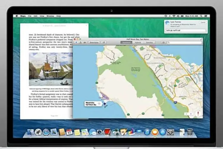 
	Sistema OS X Mavericks: novo nome seria uma das novidades apresentadas na WWDC
 (Divulgação)