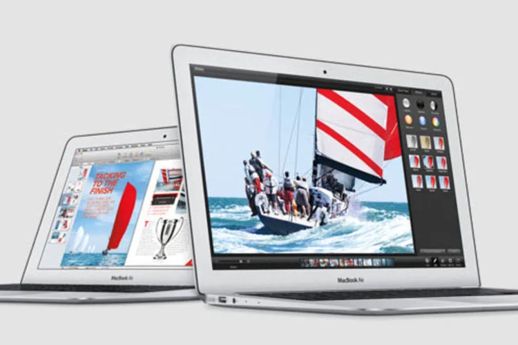 Novos MacBook Air, da Apple (Divulgação)