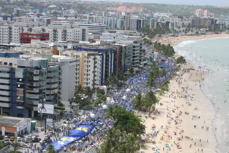 Maceió, Alagoas (AL): ao lado de Rio de Janeiro, o estado é o com menos capacidade de honrar seus compromissos financeiros (Creative Commons/Wikimedia Commons)
