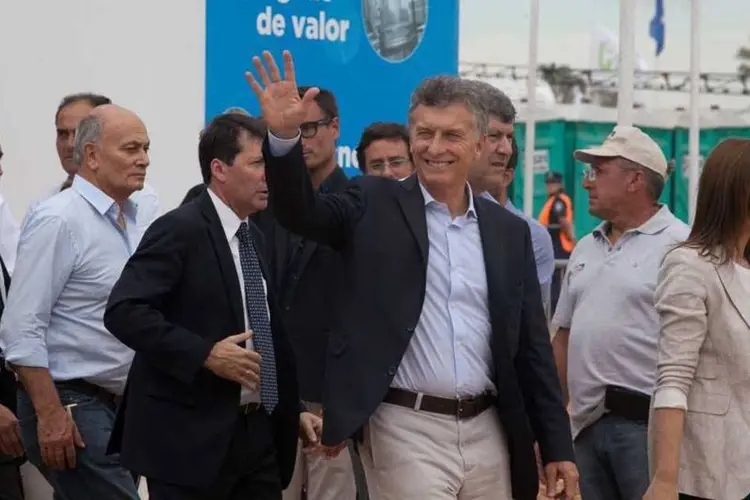 
	O presidente argentino, Mauricio Macri: trata-se de uma grande mudan&ccedil;a para a popula&ccedil;&atilde;o que come mais carne per capita do que qualquer outra
 (Diego Levy/Bloomberg)