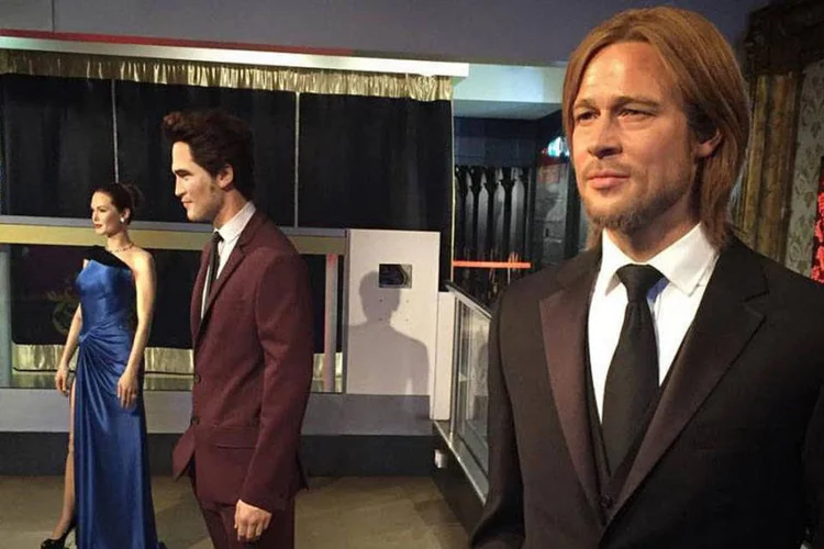 
	Museu: Angelina far&aacute; companhia a Nicole Kidman, enquanto Brad Pitt ficar&aacute; ao lado de Morgan Freeman
 (Reprodução/Facebook/Madame Tussauds London)