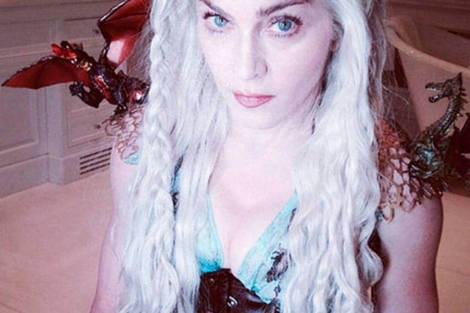 Madonna se veste de Daenerys Targaryen para celebrar feriado