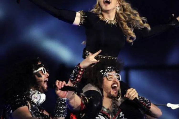 
	Madonna se apresenta: a homossexualidade, punida com penas de pris&atilde;o na Uni&atilde;o Sovi&eacute;tica, foi descriminalizada na R&uacute;ssia em 1993
 (Timothy A. Clary/AFP)