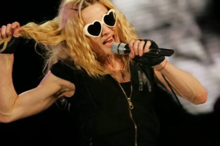 "É o masculino/feminino, os clássicos Madonna e Gaultier revisitados em 2012", resumiu o estilista "orgulhoso" de vestir a artista para sua nova turnê (André Lessa/Agência Estado)