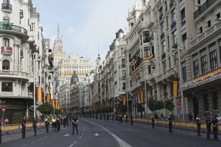
	Madri: a capital tamb&eacute;m rebatizar&aacute; as ruas que conservam os nomes de generais franquistas
 (Getty Images)
