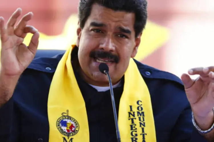 
	Nicol&aacute;s Maduro:&nbsp;san&ccedil;&otilde;es s&atilde;o resposta aos protestos e &agrave; repress&atilde;o na Venezuela
 (Jorge Silva/Reuters)