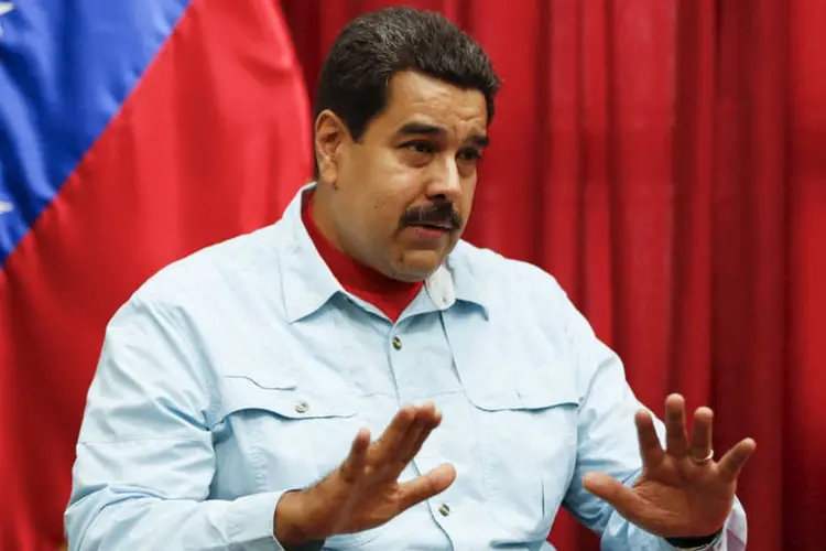 
	Nicol&aacute;s Maduro, presidente venezuelano: ele falou em um debate para &ldquo;fazer mais revolu&ccedil;&atilde;o&rdquo;
 (REUTERS/Carlos Garcia Rawlins)