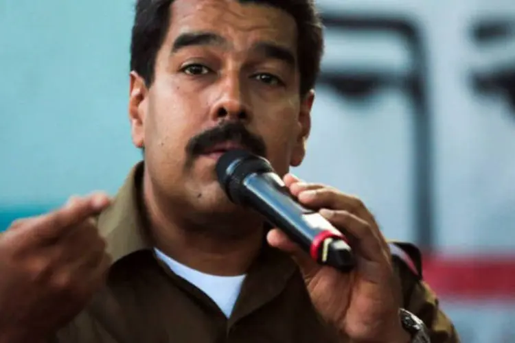 
	O novo presidente da Venezuela, Nicol&aacute;s Maduro: &quot;o resultado apertado das elei&ccedil;&otilde;es&quot;&nbsp;do dia 14 de abril refletiu&nbsp;&quot;uma sociedade venezuelana profundamente polarizada&quot;, disse a americana
 (AFP / Francisco Batista)