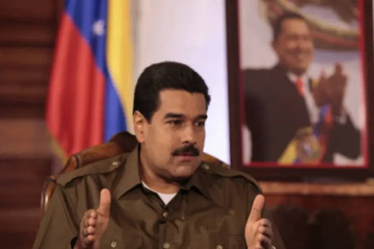 
	Nicol&aacute;s Maduro: o presidente interino apontou que Capriles &quot;cometeu muitas ofensas graves &agrave; mem&oacute;ria do comandante Hugo Ch&aacute;vez&quot;
 (REUTERS/Miraflores Palace)