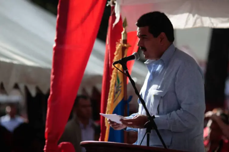 
	Em pronunciamento &agrave; na&ccedil;&atilde;o por ocasi&atilde;o do Natal, Maduro disse aos venezuelanos que Ch&aacute;vez recuperava-se bem da cirurgia
 (REUTERS)