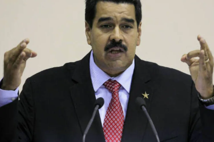 
	O canal de not&iacute;cias &quot;CNN em espanhol &eacute; uma televis&atilde;o posta a servi&ccedil;o da desestabiliza&ccedil;&atilde;o, que pede abertamente o golpe de Estado na Venezuela, que tergiversa a vida pol&iacute;tica e social de nossa p&aacute;tria&quot;, disse Maduro
 (REUTERS/Enrique De La Osa)