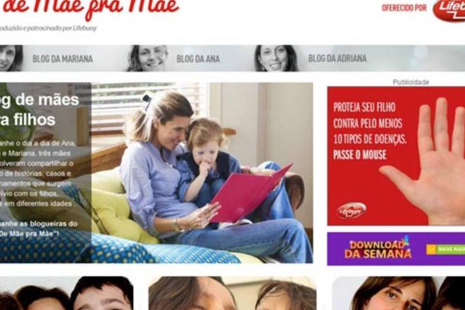 Lifebuoy e MSN lançam canal para mães