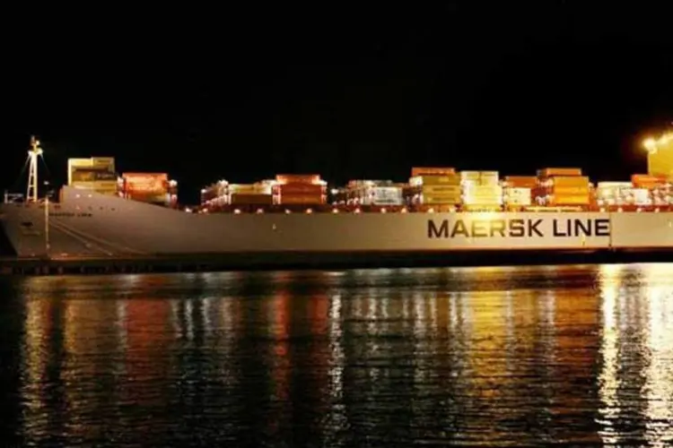
	Maersk Line: empresa reduziu em 20% capacidade de navios que operam rotas no Brasil no 2&ordm; semestre
 (Divulgação)