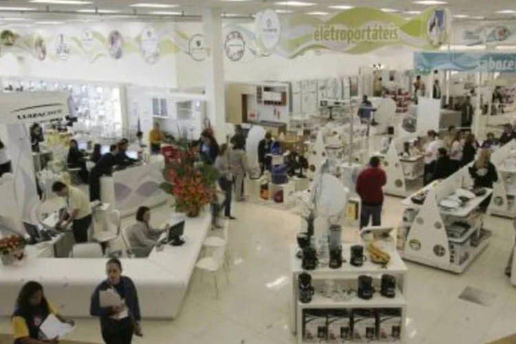 Loja do Magazine Luíza, em São Paulo: empresa quer se expandir para o Nordeste (.)