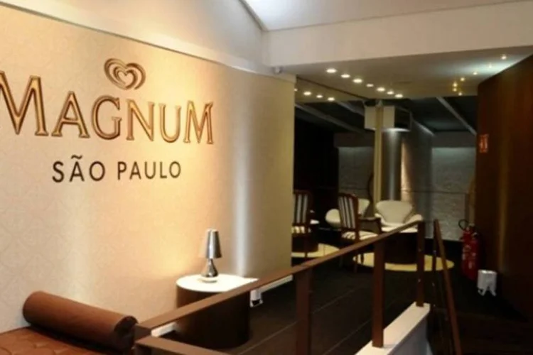 Sorvete Magnum: diferencial da loja conceito será a possibilidade de os consumidores personalizarem seus picolés (Divulgação)