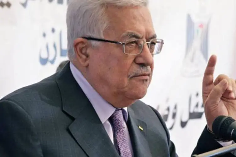 Abbas, presidente da ANP: palestina quer apoio dos EUA contra assentamentos (Getty Images)