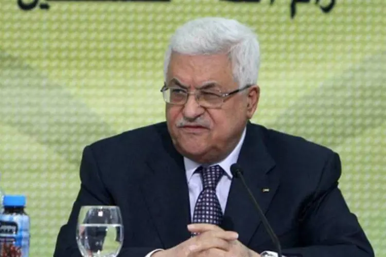 Mahmoud Abbas, presidente plaestino: "até agora não houve um plano político aceitável para as negociações de paz com Israel" (Getty Images)