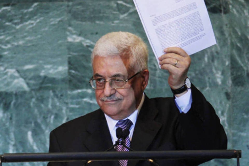 Abbas pede decisão legal sobre Palestina na ONU