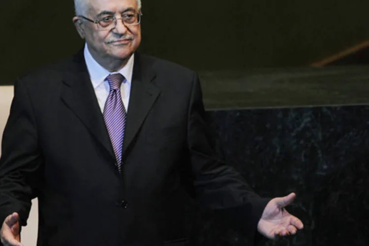 Abbas: "a única coisa que queremos deslegitimar são as atividades relacionadas com os assentamentos, a ocupação e o apartheid" (Spencer Platt/Getty Images)