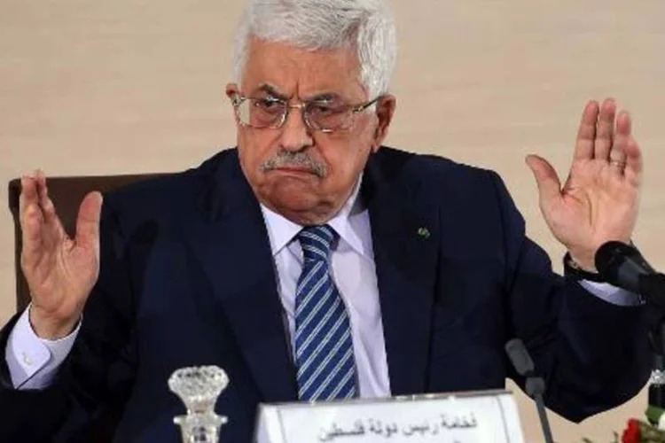 Mahmud Abbas: palestinos queriam que a ONU fixasse uma data para o fim das negociações de paz e da ocupação de seus territórios (Farouk Batiche/AFP)