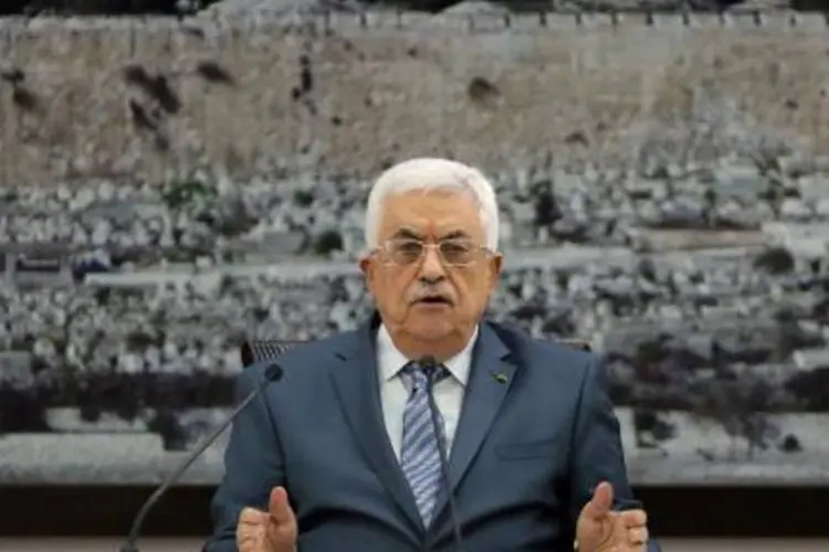 
	Mahmud Abbas: Netanyahu &quot;afirmou diante de mim que aceita o Estado palestino e que s&oacute; resta detalhar os limites das fronteiras&quot;
 (Abbas Momani/AFP)