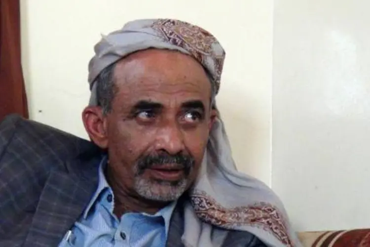 Ministro da Defesa do Iêmen, general Mahmud el-Subeihi: fontes afirmam que ele foi libertado pelos rebeldes xiitas (AFP)