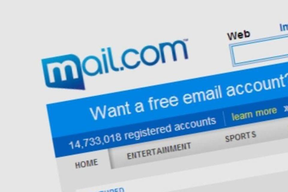 Domínio Mail.com teria sido vendido por até US$ 100 milhões