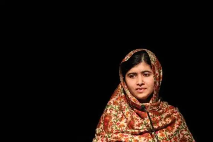 
	Malala Yousafzai: dinheiro do pr&ecirc;mio Crian&ccedil;as do Mundo ser&aacute; destinado &agrave; reconstru&ccedil;&atilde;o de 65 escolas
 (Peter Muhly/AFP)