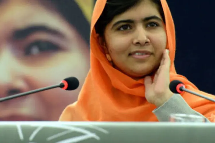 
	Malala Yousafzai: m&eacute;dia de idade dos premiados em todas as categorias &eacute; 59 anos
 (PATRICK HERTZOG/AFP/Getty Images)
