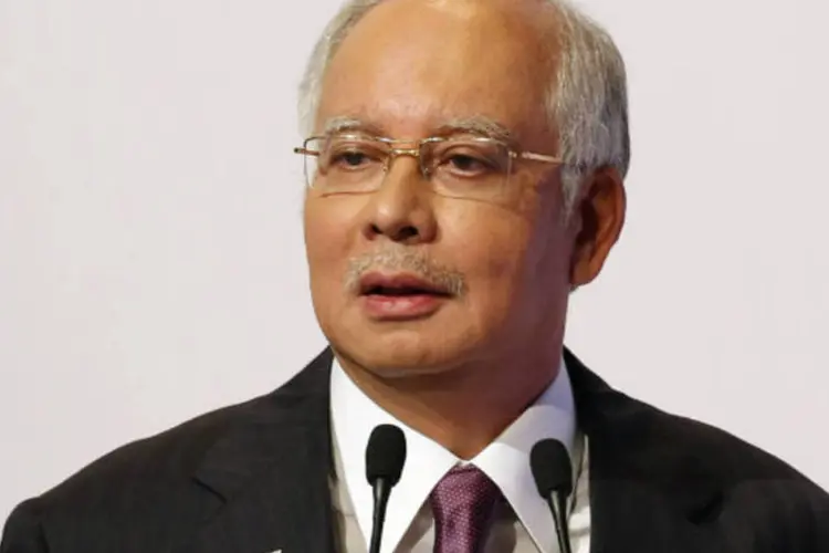 
	O primeiro-ministro da Mal&aacute;sia, Najib Razak: &quot;governo est&aacute; fazendo tudo o que &eacute; poss&iacute;vel&quot;
 (REUTERS/Bazuki Muhammad)