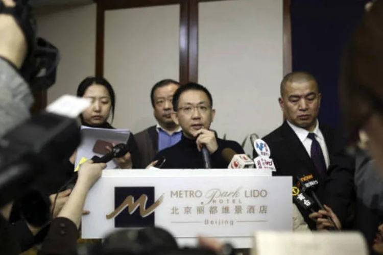 Porta-voz da Malaysia Airlines: o avião subiu para uma altitude de 35 mil pés e desapareceu dos registros um minuto depois, enquanto ainda estava ganhando altitude (REUTERS/Jason Lee)