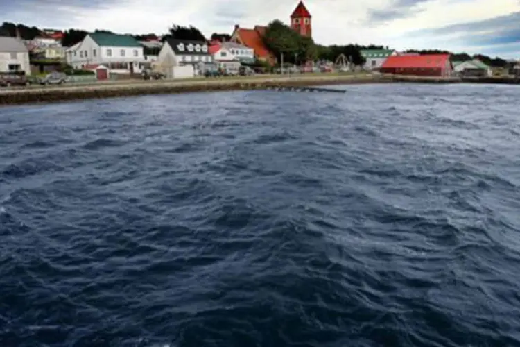 
	Uma paisagem das Ilhas Malvinas:&nbsp;o Reino Unido recusou at&eacute; o momento qualquer di&aacute;logo com a Argentina sobre a quest&atilde;o da soberania das Malvinas.
 (Daniel Garcia/AFP)