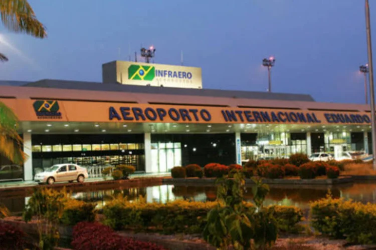 
	Aeroporto de Manaus: aeronave de pequeno porte levava seis passageiros e explodiu ap&oacute;s a queda, no Terminal 2 do Aeroporto Internacional Eduardo Gomes
 (Divulgação/Infraero)