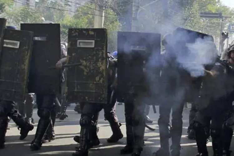 Polícia Militar de São Paulo: cerca de R$ 200 milhões teriam sido desviados em fraudes de contratos (Nacho Doce / Reuters/Reuters)