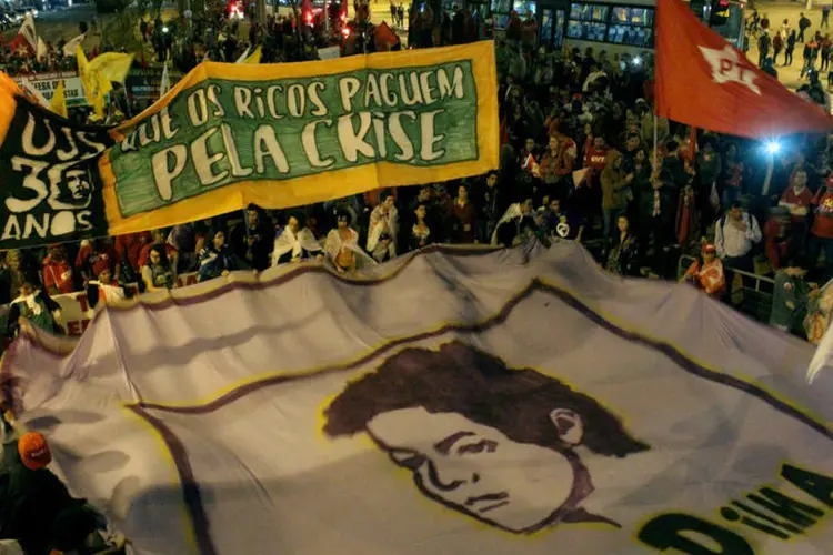 
	Manifesta&ccedil;&atilde;o contra impeachment no Largo da Batata, em S&atilde;o Paulo
 (Paulo Pinto/Agência PT/Fotos Públicas)