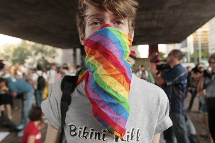 
	Preconceitos em SP: h&aacute; uma delegacia especializada em crimes contra minorias, que inclui LGBT, na capital paulista
 (Oswaldo Corneti/Fotos Públicas)