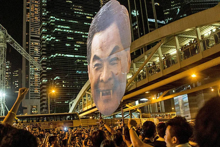 
	Manifestantes em Hong Kong: &quot;vamos aumentar intensidade dos protestos&quot;, diz representante
 (Getty Images)