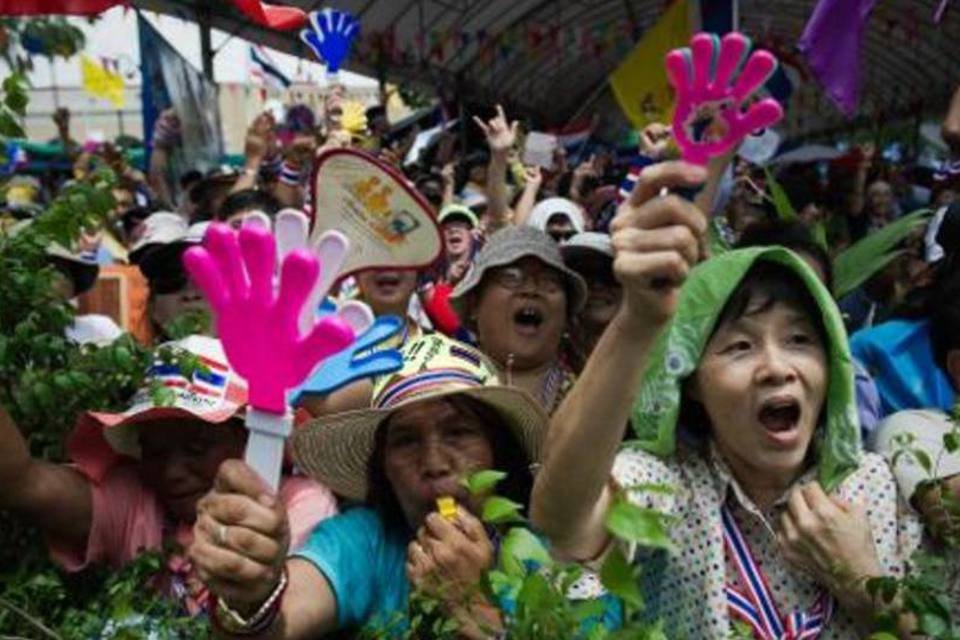 Oposição inicia a batalha final na Tailândia