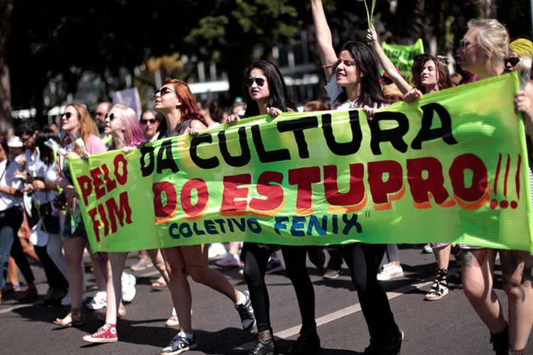 Nos 12 meses do ano passado, foram registrados 4.539 homicídios de mulheres (alta de 6,1% em relação a 2016) (Ueslei Marcelino/Reuters)