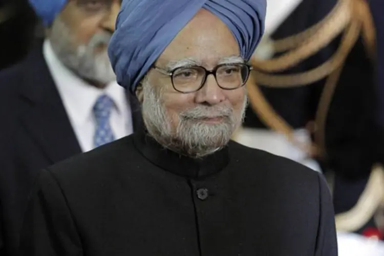 Manmohan Singh exortou os participantes a “se comprometerem em assegurar um futuro com espaço econômico e ecológico para cada um e crescimento sustentável para todos” (Getty Images)
