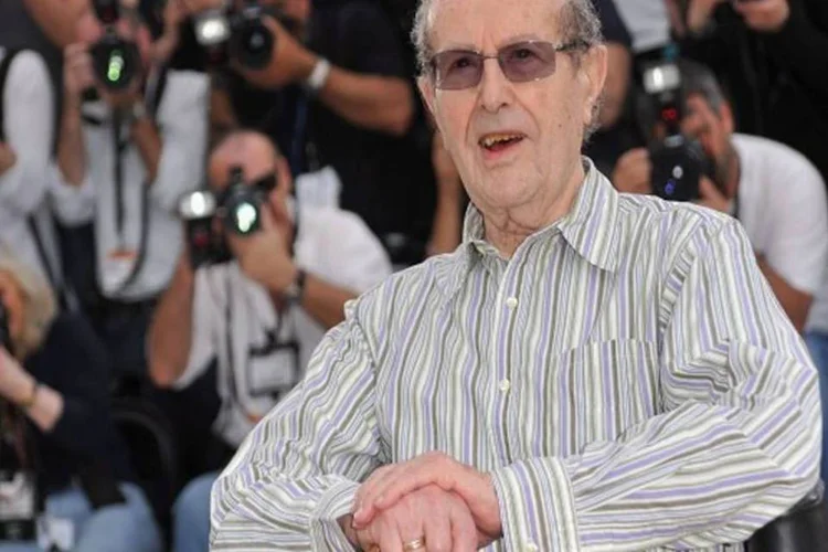 
	Manoel de Oliveira, o cineasta portugu&ecirc;s mais reconhecido da hist&oacute;ria de seu pa&iacute;s: o filme mais recente, &quot;O Gebo e a sombra&quot;, foi apresentado no &uacute;ltimo Festival de Veneza.
 (Getty Images)
