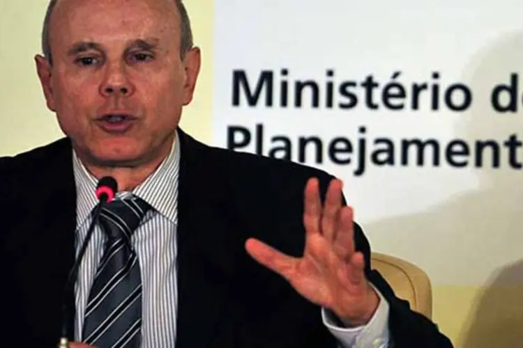 O ministro da Fazenda, Guido Mantega: inflação de janeiro a dezembro "não vai passar do limite da meta" (Renato Araújo/Agência Brasil)