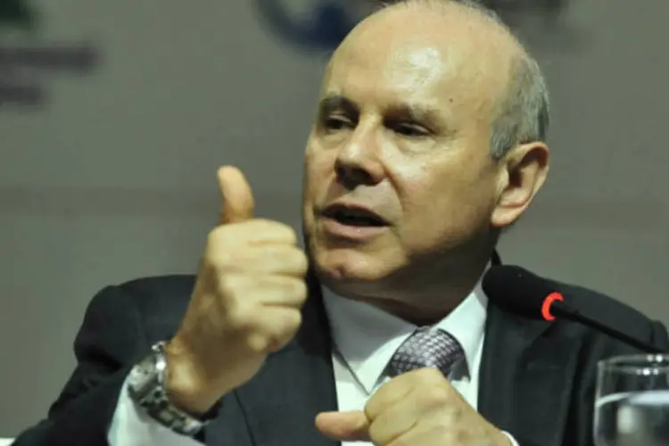 
	Guido Mantega: &quot;O controle da infla&ccedil;&atilde;o &eacute; prioridade no Brasil. Jamais relaxaremos esse controle&quot;, disse o ministro
 (Elza Fiúza/ABr)