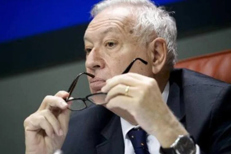 O chanceler da Espanha, Manuel Garcia-Margallo: "esta situação, agravada pelo que ocorre com os líderes da oposição é uma situação preocupante de qualquer ponto de vista" (Dani Pozo/AFP)