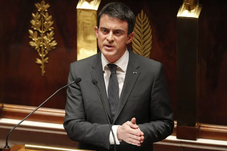 Premiê Manuel Valls: "A França está em guerra contra o terrorismo, o jihadismo e o islamismo radical" (Charles Platiau/Reuters)