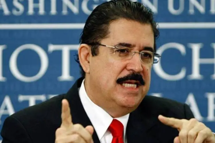 
	Manuel Zelaya, ex-presidente de Honduras: primeiras informa&ccedil;&otilde;es indicam ao menos sete feridos
 (Win McNamee/Getty Images)